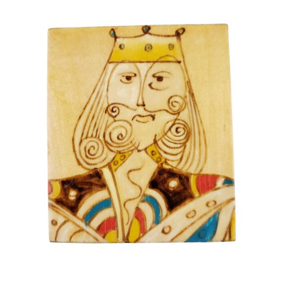 Anhuri Gift King Queen of Hearts Desk Organizer Se - Picture 10 of 11